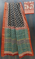 Exclusive Hand Block Printed Pure Kota Cotton Sarees