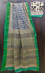 Exclusive Hand Block Printed Pure Kota Cotton Sarees