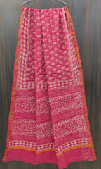 Exclusive Hand Block Printed Pure Kota Cotton Sarees