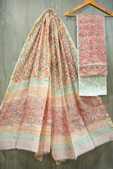 Bagru Hand Block Printed Chanderi Silk Suits
