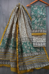 Bagru Hand Block Printed Chanderi Silk Suits