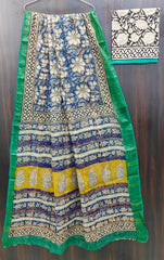 Exclusive  Hand Block Printed Pure Kota Cotton Sarees