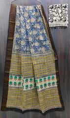 Exclusive  Hand Block Printed Pure Kota Cotton Sarees