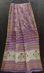 Exclusive  Hand Block Printed Pure Kota Cotton Sarees