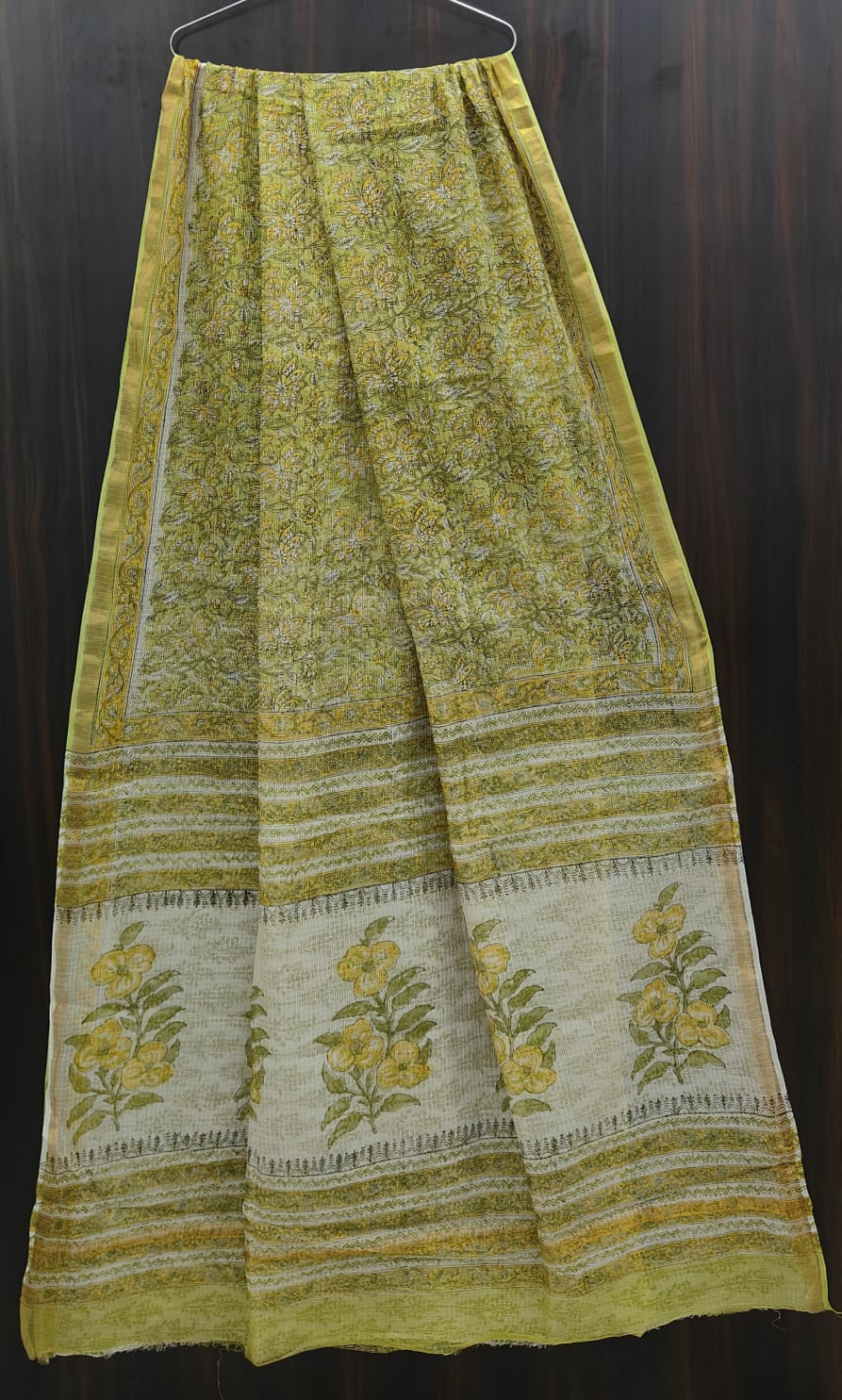 Exclusive  Hand Block Printed Pure Kota Cotton Sarees