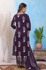 Pure Cotton | Discharge Print with Handwork